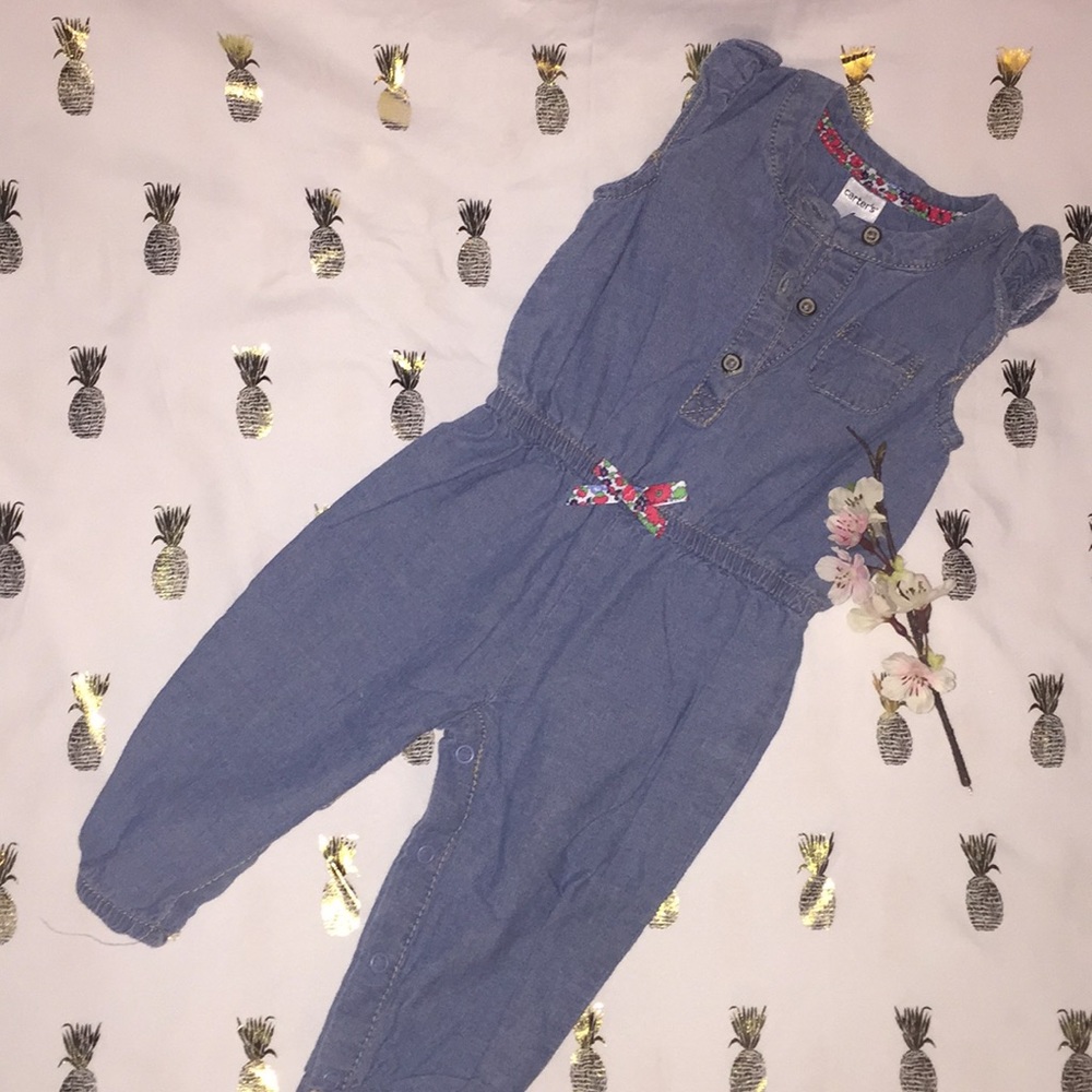 Carters Baby girl jumpsuit